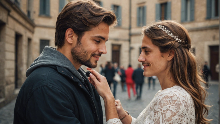 découvrez comment capturer une magnifique image d'amour romantique avec nos conseils et astuces de photographie.