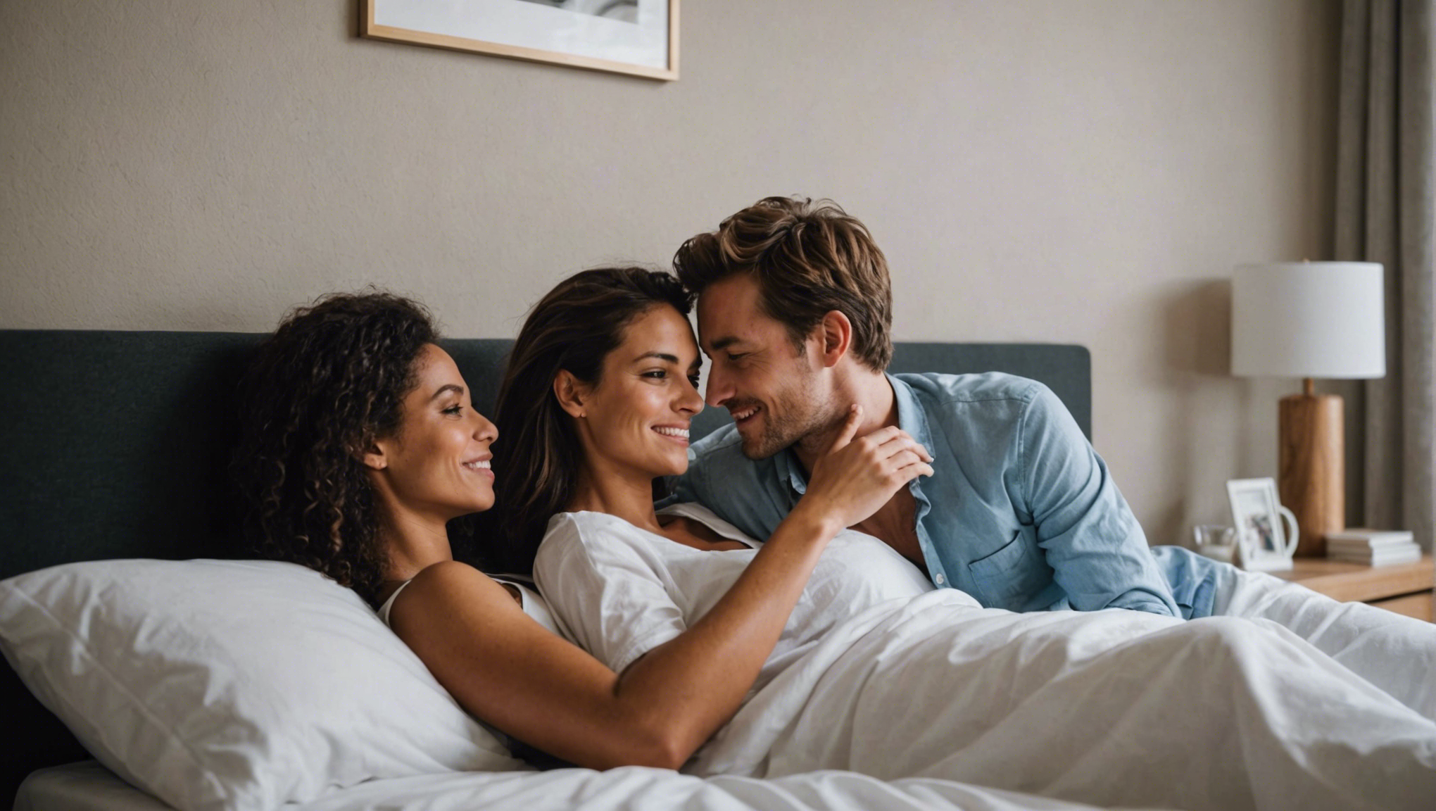 découvrez nos conseils pour réussir une magnifique photo de couple amoureux dans un lit. astuces, poses et éclairages pour des images romantiques et intimes.