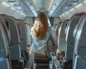 Où mettre son sac à main dans un avion ?