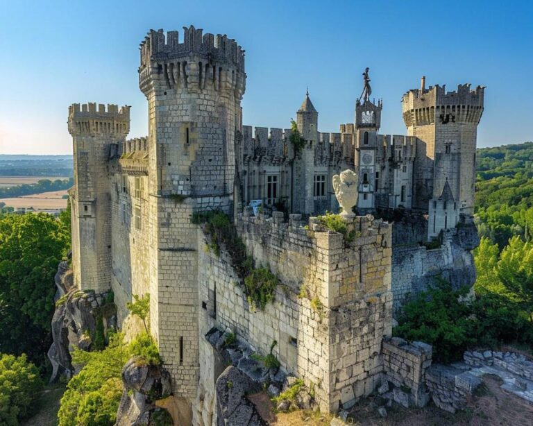 Où visiter un château médiéva en France ?